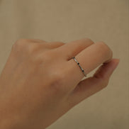 Midnight Dot Ring
