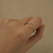 Vivid Curve Ring
