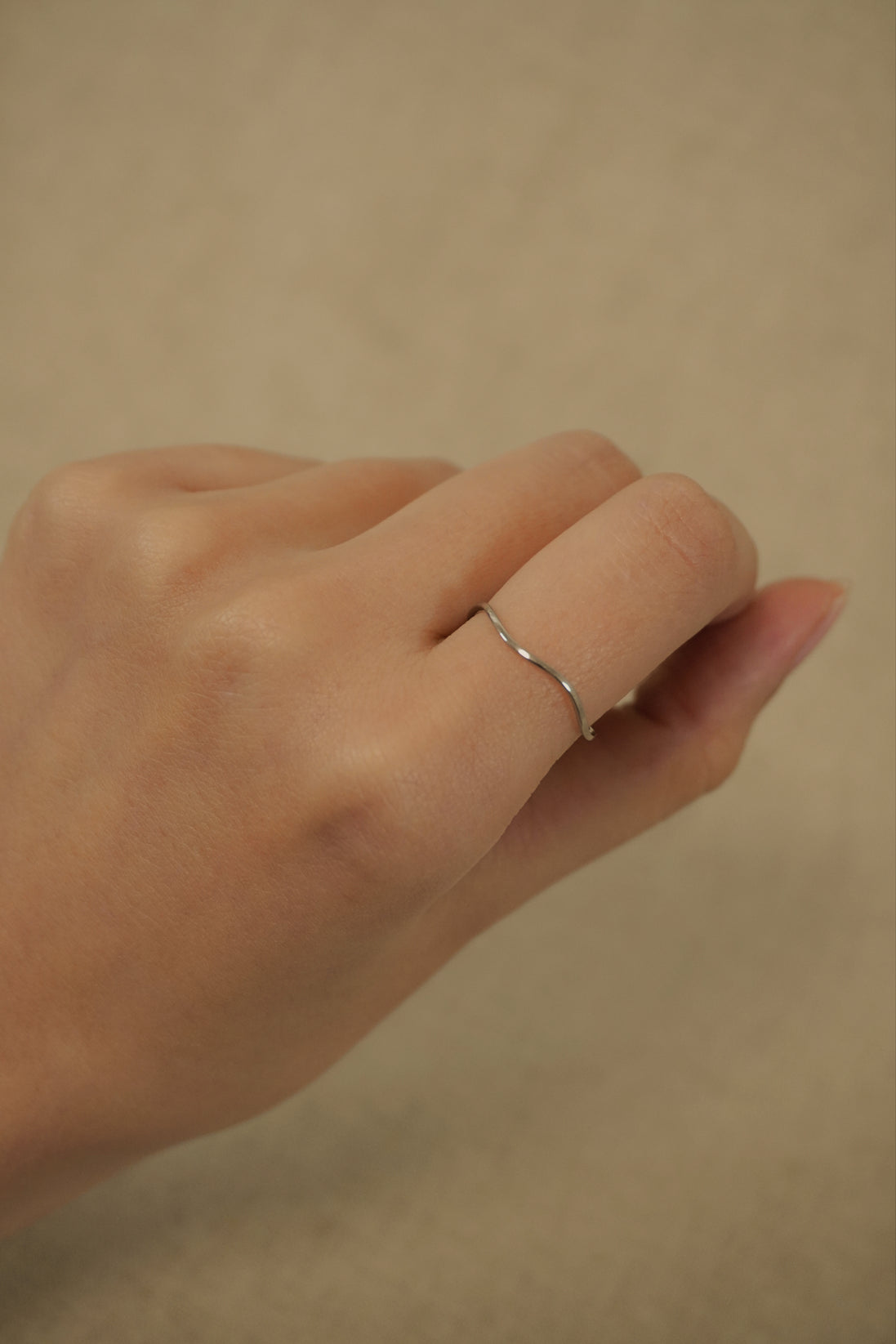 Mellow Wave Ring / Pinky ring