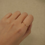 Mellow Wave Ring / Pinky ring