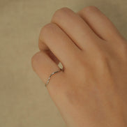 Mellow Wave Ring / Pinky ring