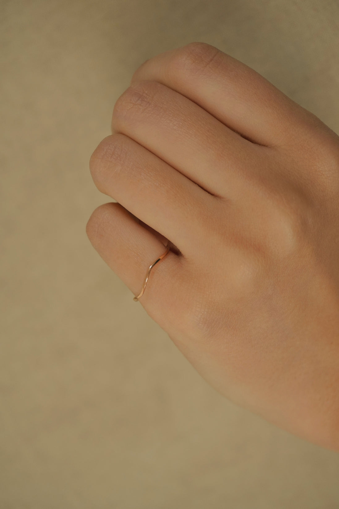 Mellow Wave Ring / Pinky ring