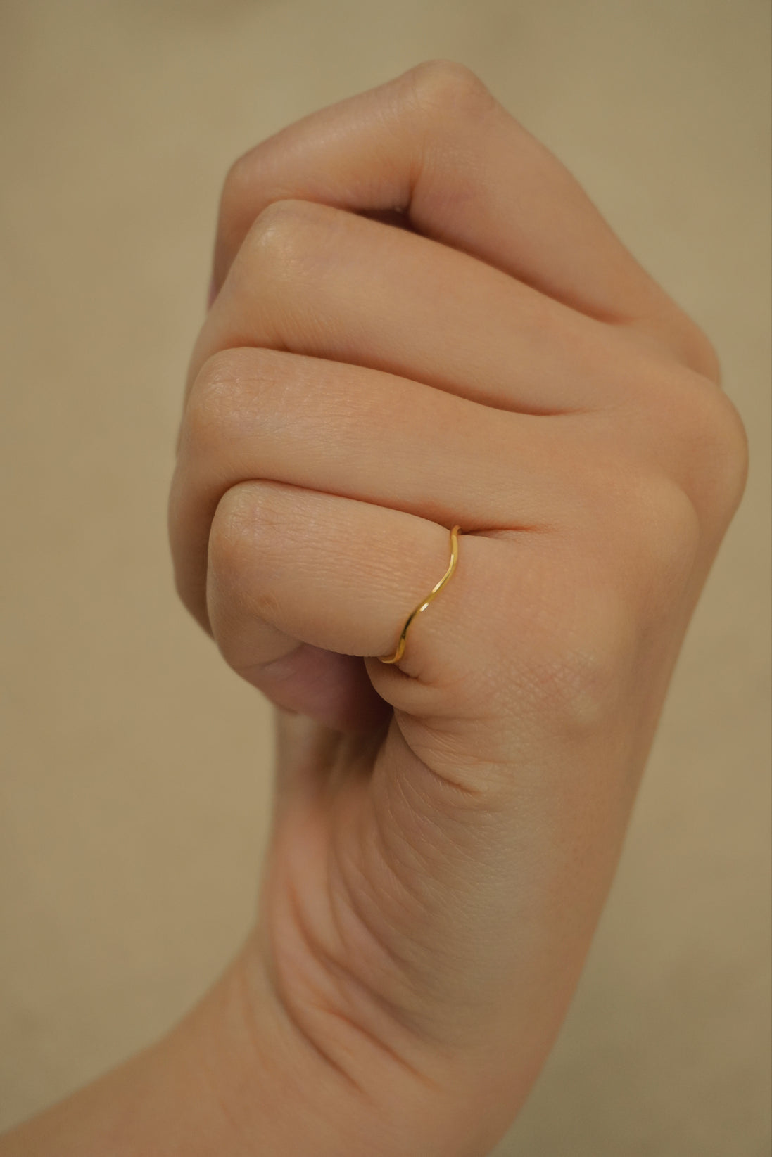 Mellow Wave Ring / Pinky ring