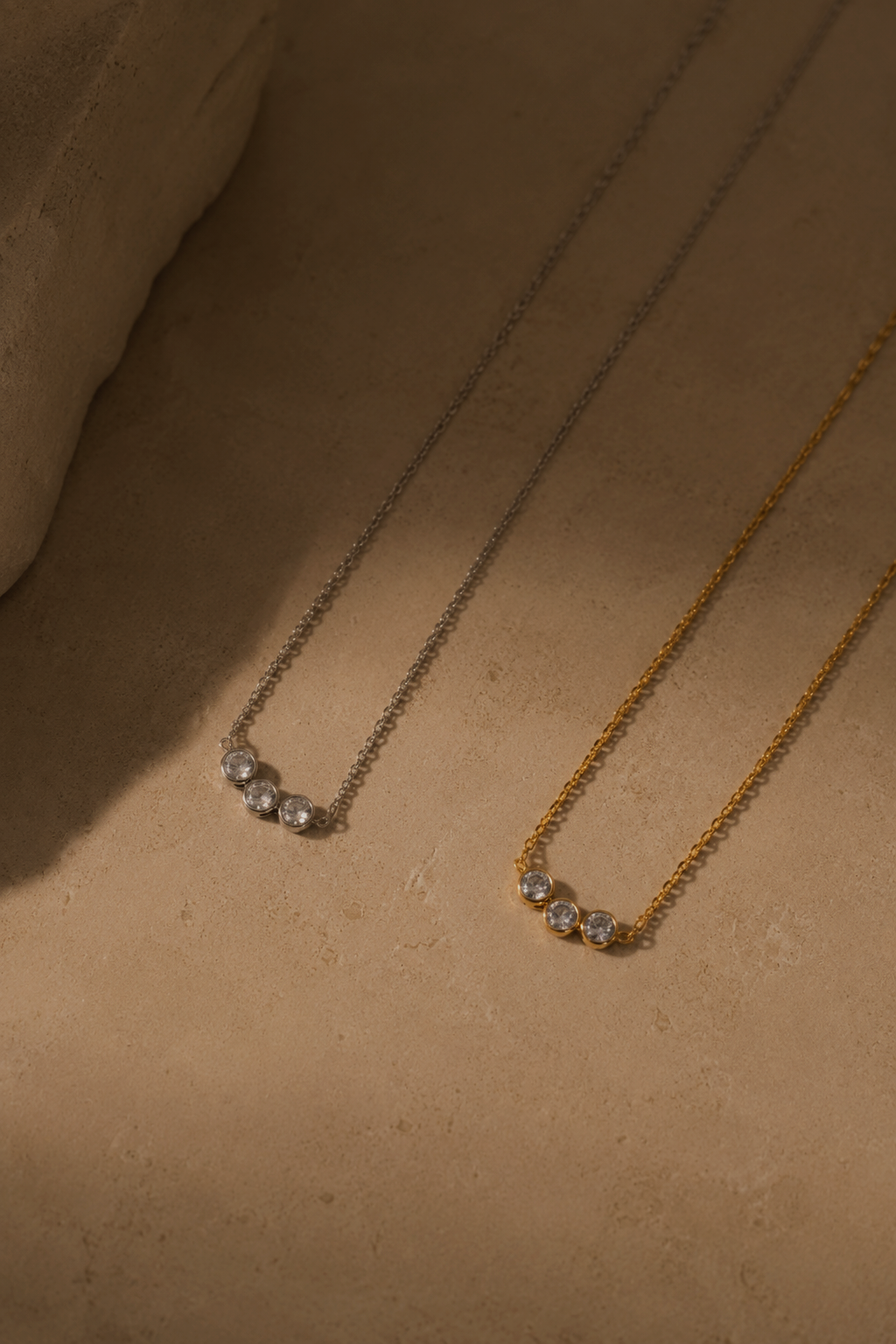 Trio Shine Necklace