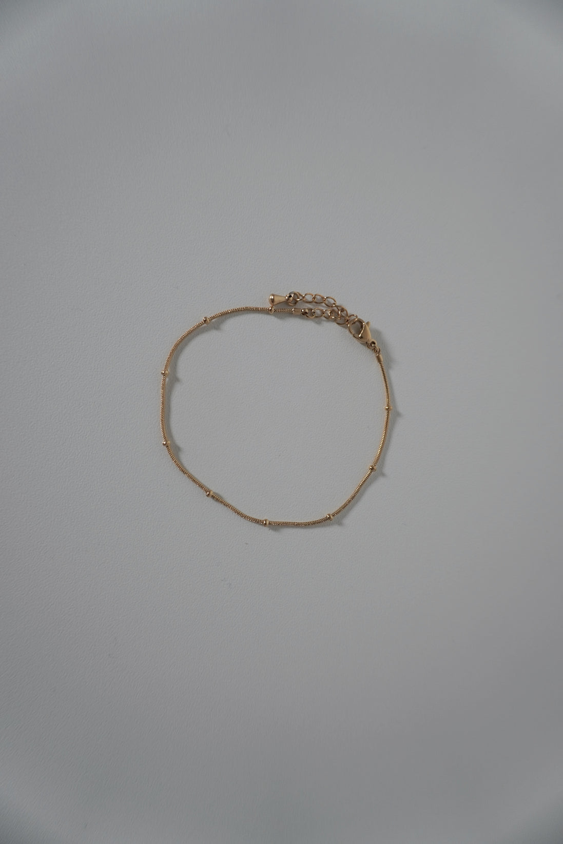 Delicate Dot Chain Bracelet