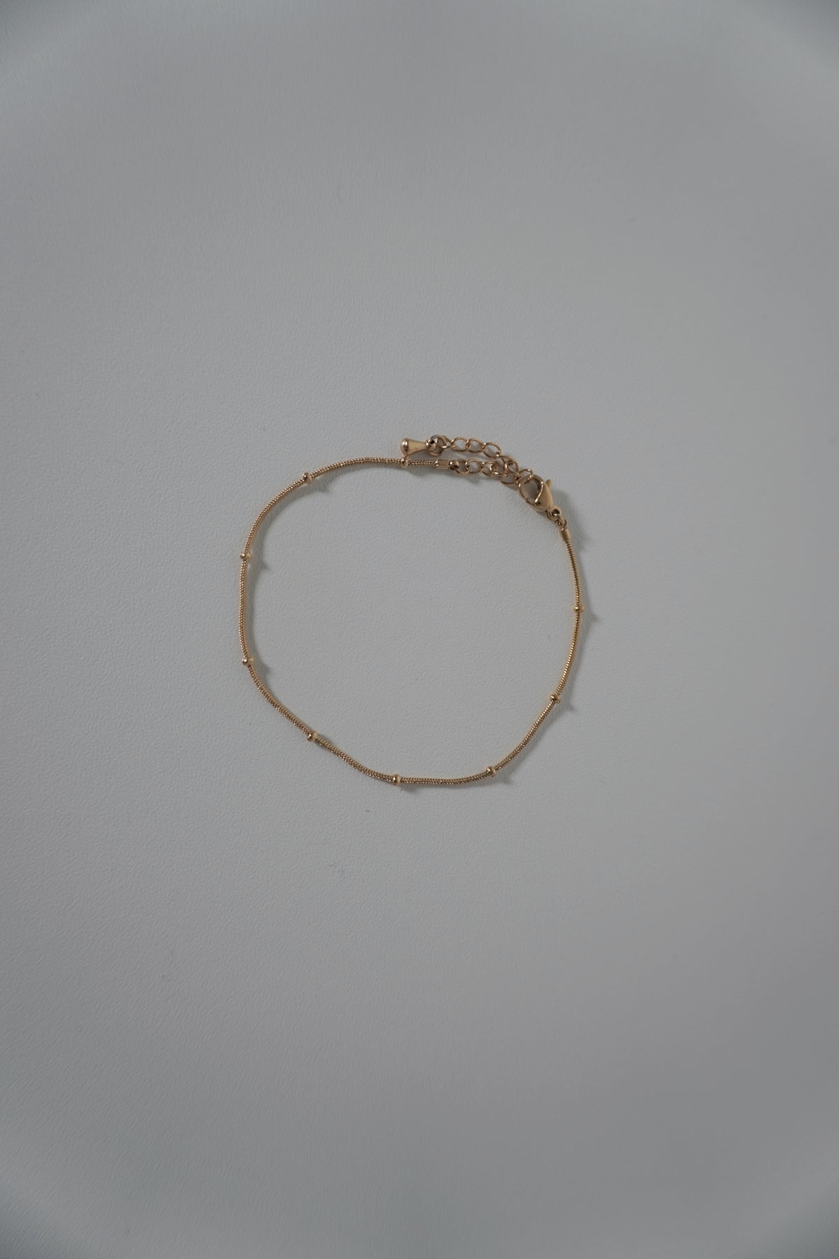 Delicate Dot Chain Bracelet