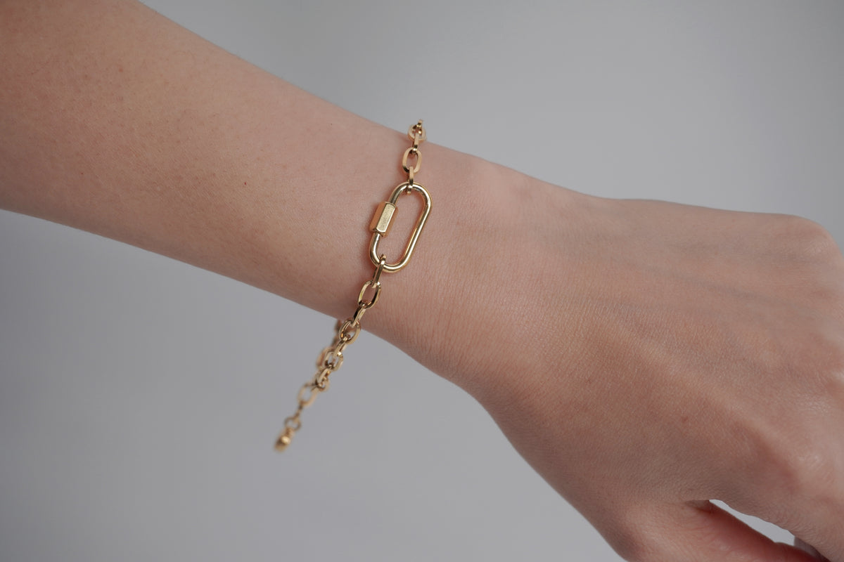 Chain Lock Bracelet