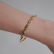 Twist Pulse Bangle