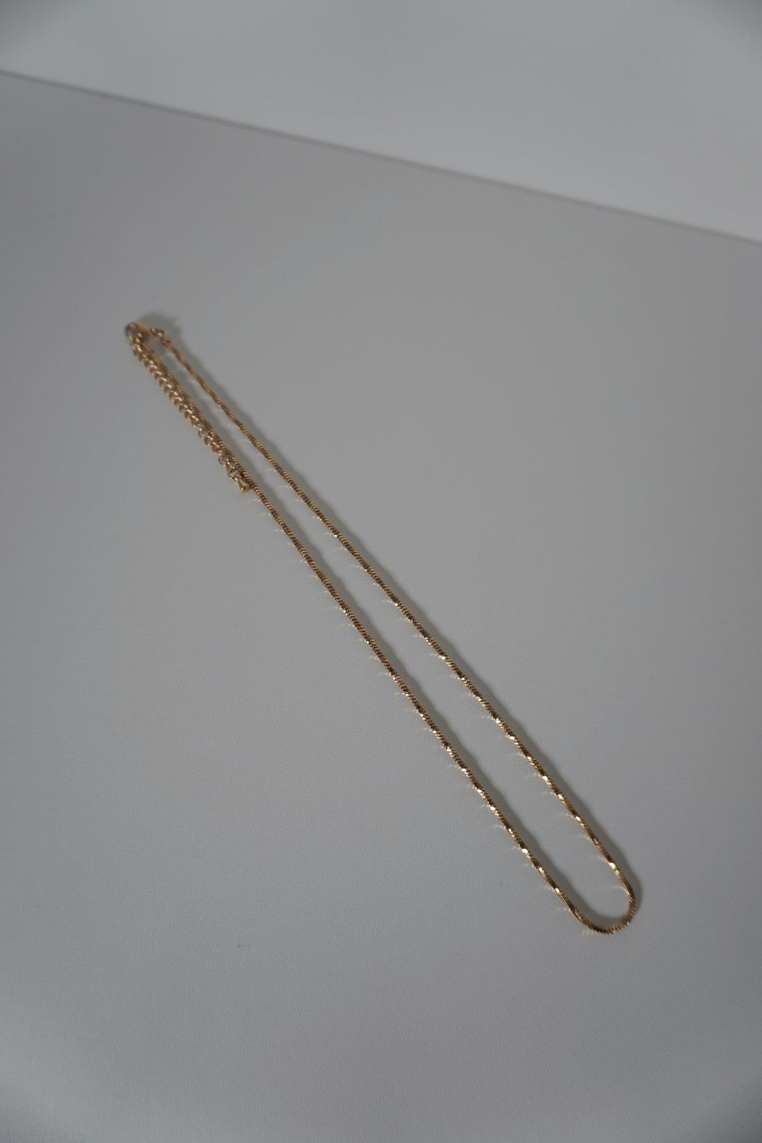 Lustre Fine Chain Necklace
