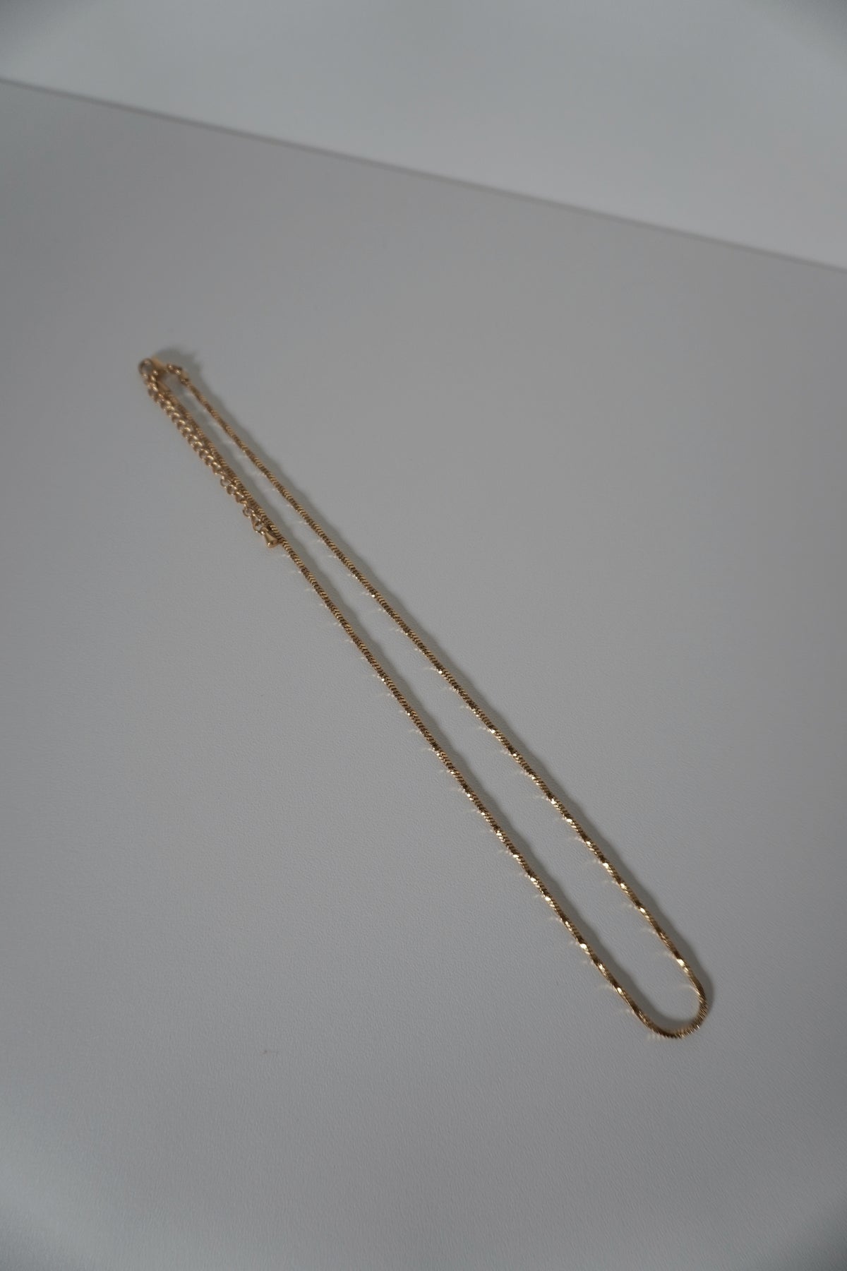 Lustre Fine Chain Necklace
