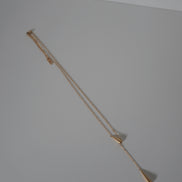 Luxe Drop Line Necklace