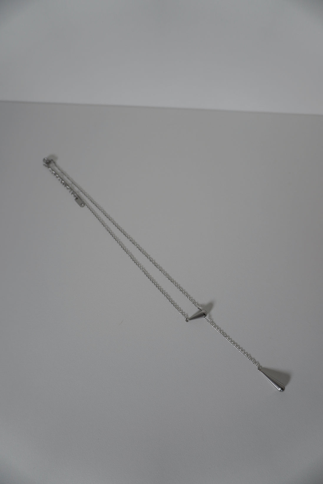 Luxe Drop Line Necklace