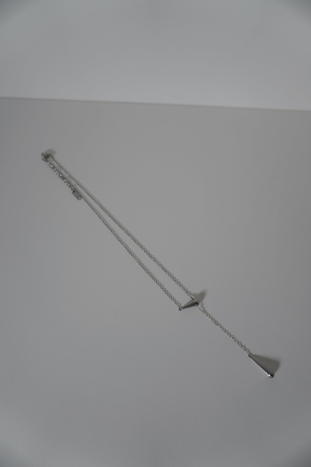 Luxe Drop Line Necklace