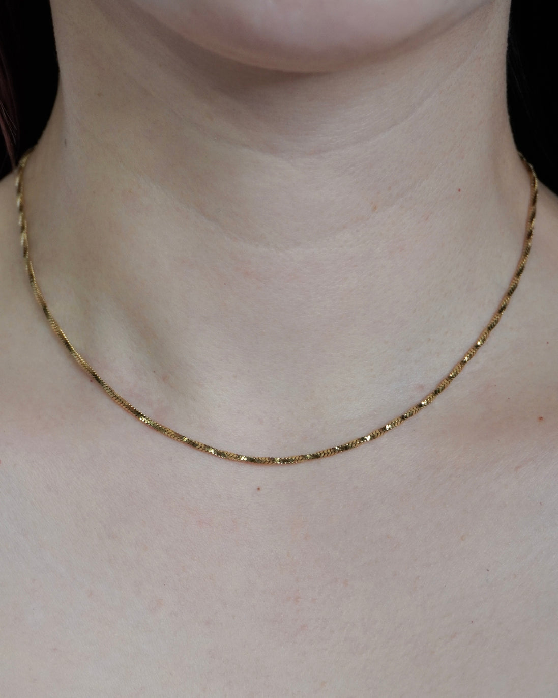 Lustre Fine Chain Necklace