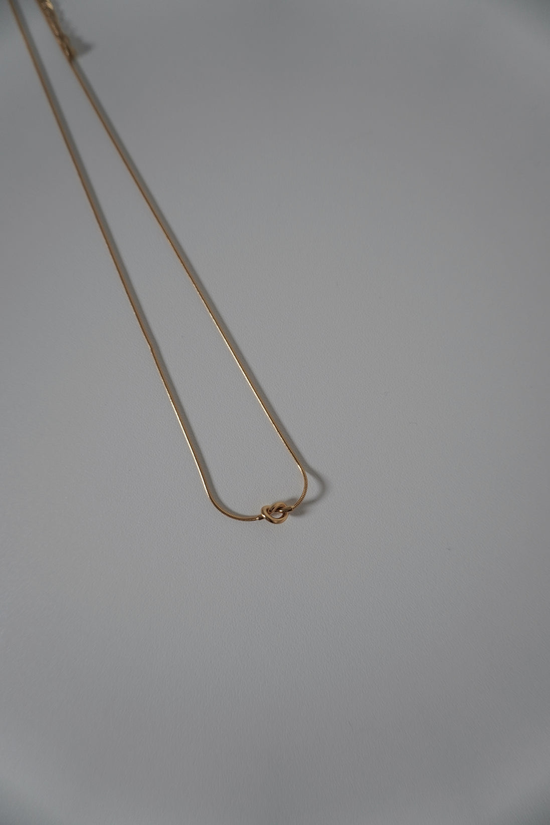 Knot Symbol Necklace