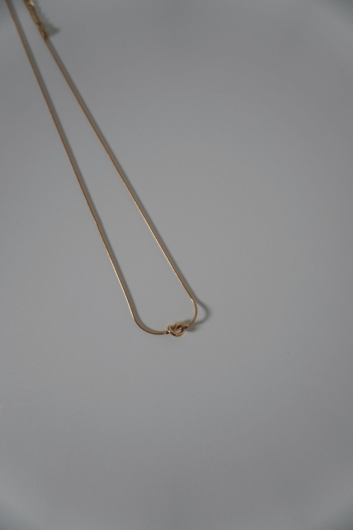 Knot Symbol Necklace