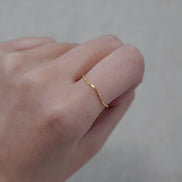 Mellow Wave Ring / Pinky ring