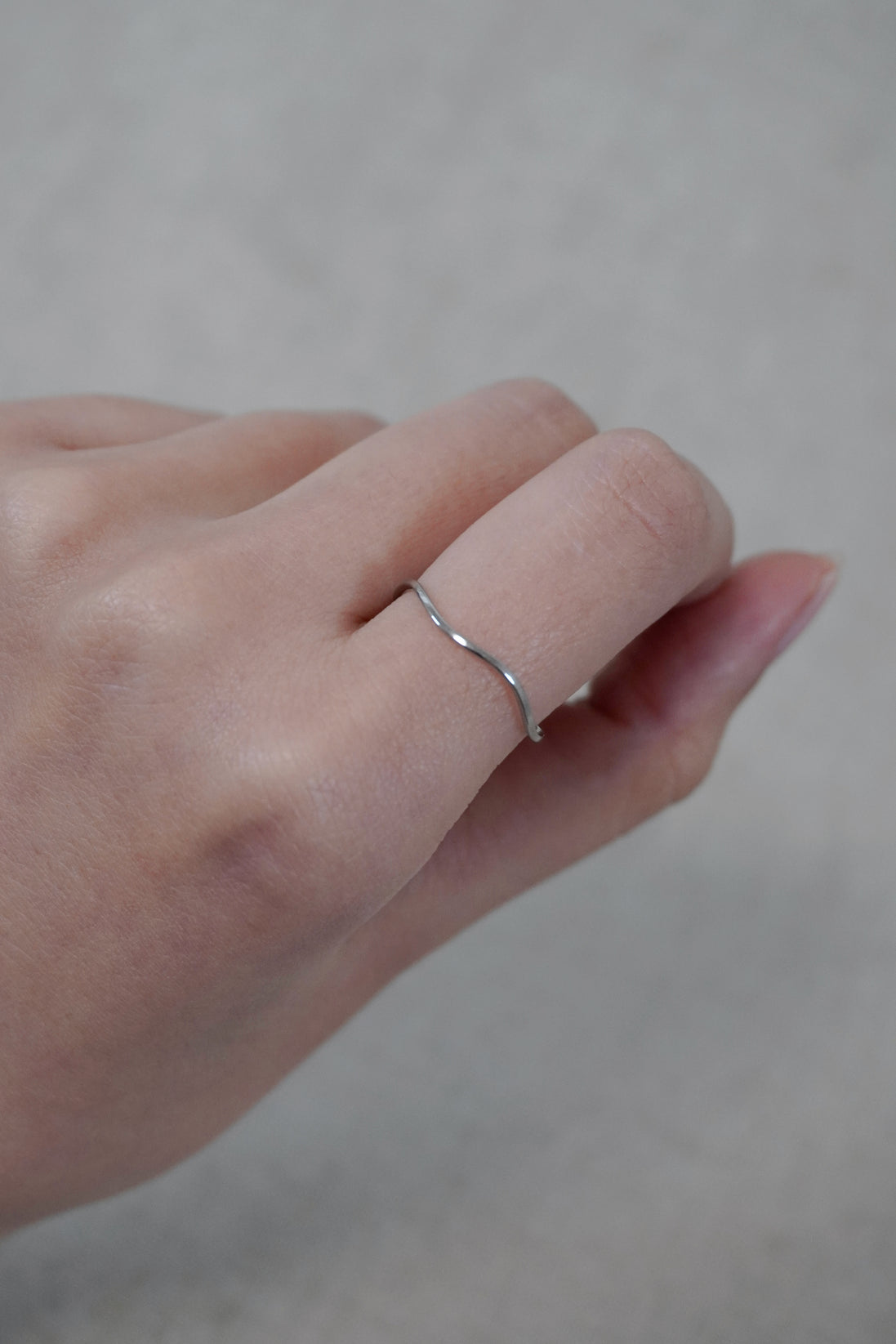Mellow Wave Ring / Pinky ring