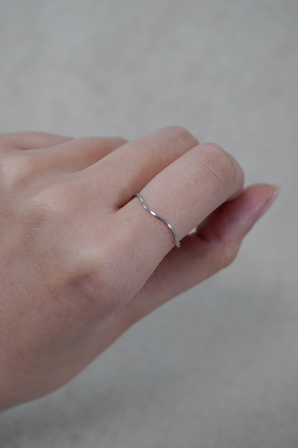 Mellow Wave Ring / Pinky ring