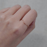 Mellow Wave Ring / Pinky ring