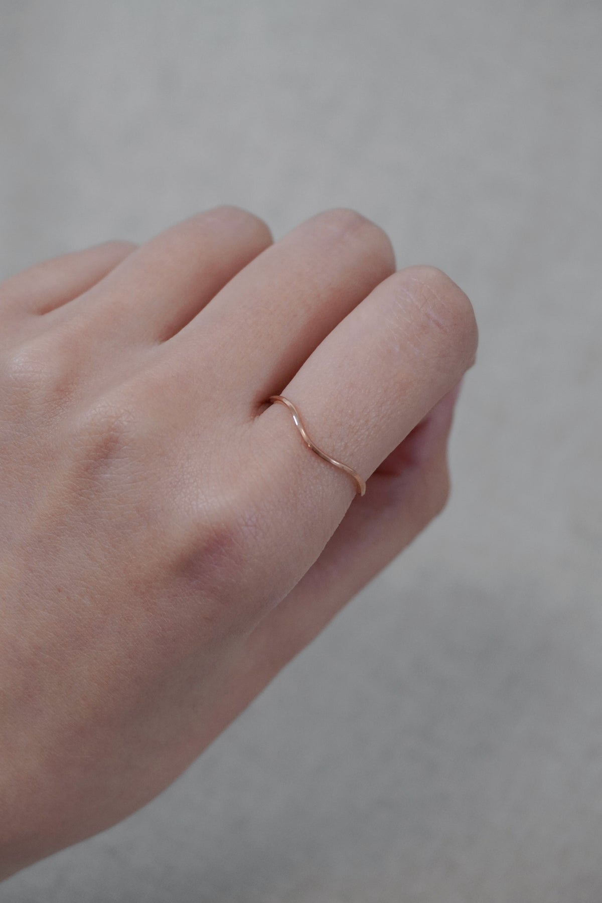 Mellow Wave Ring / Pinky ring