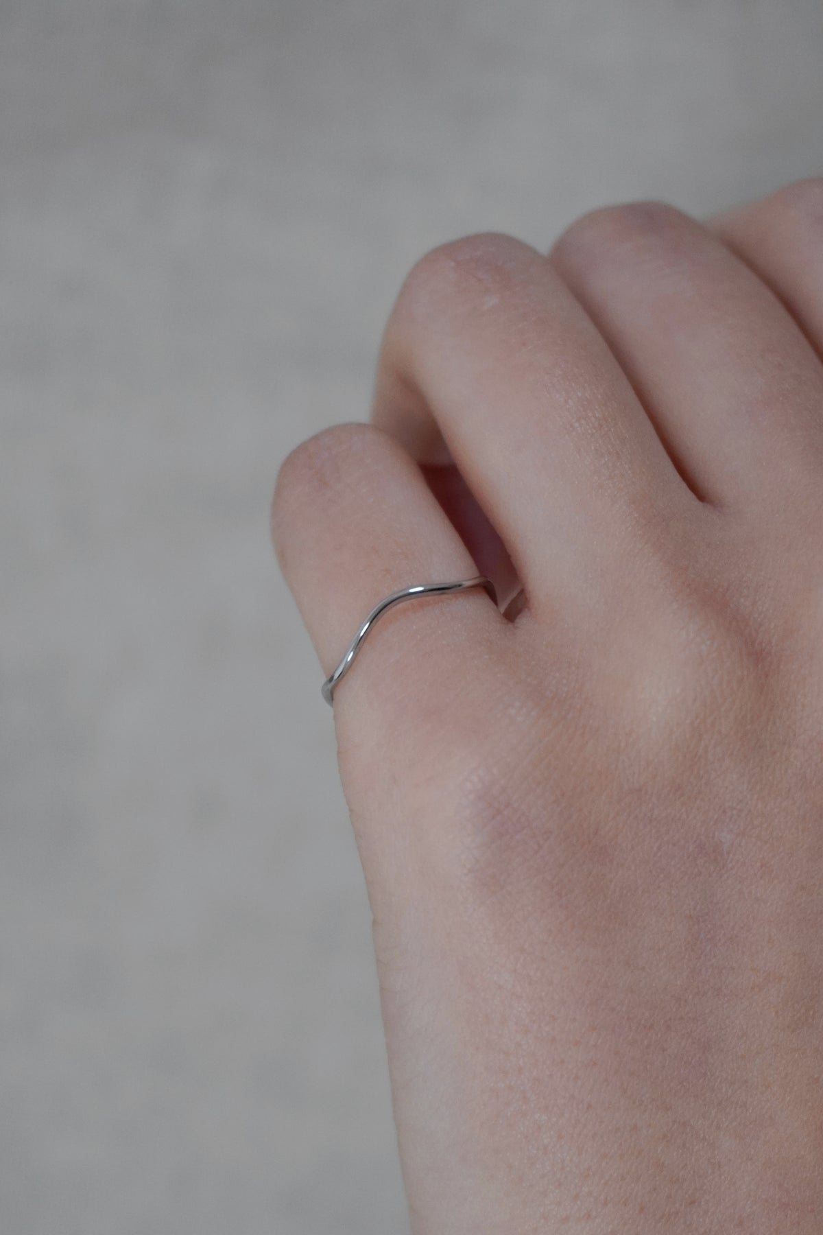 Mellow Wave Ring / Pinky ring