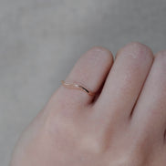 Mellow Wave Ring / Pinky ring