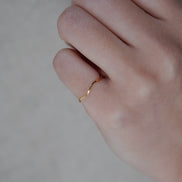 Mellow Wave Ring / Pinky ring