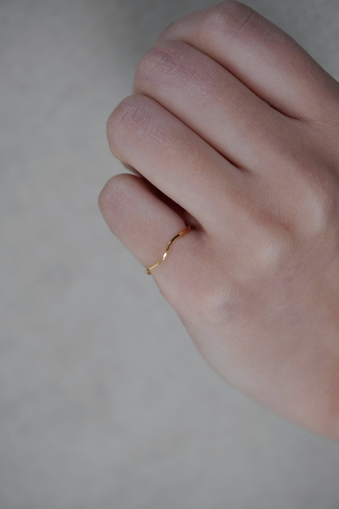 Mellow Wave Ring / Pinky ring