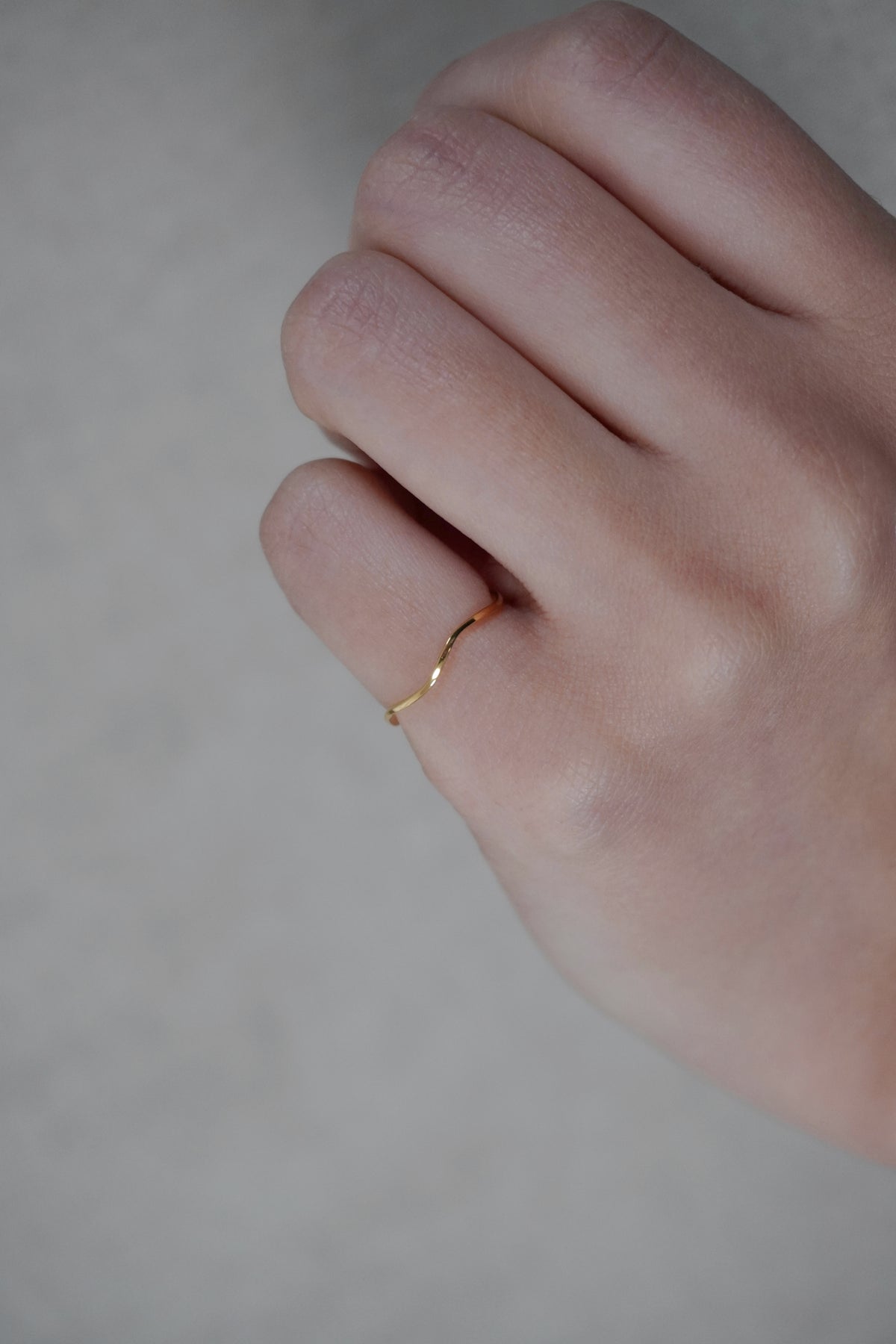 Mellow Wave Ring / Pinky ring
