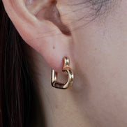 Modern Heart Hoop Pierce