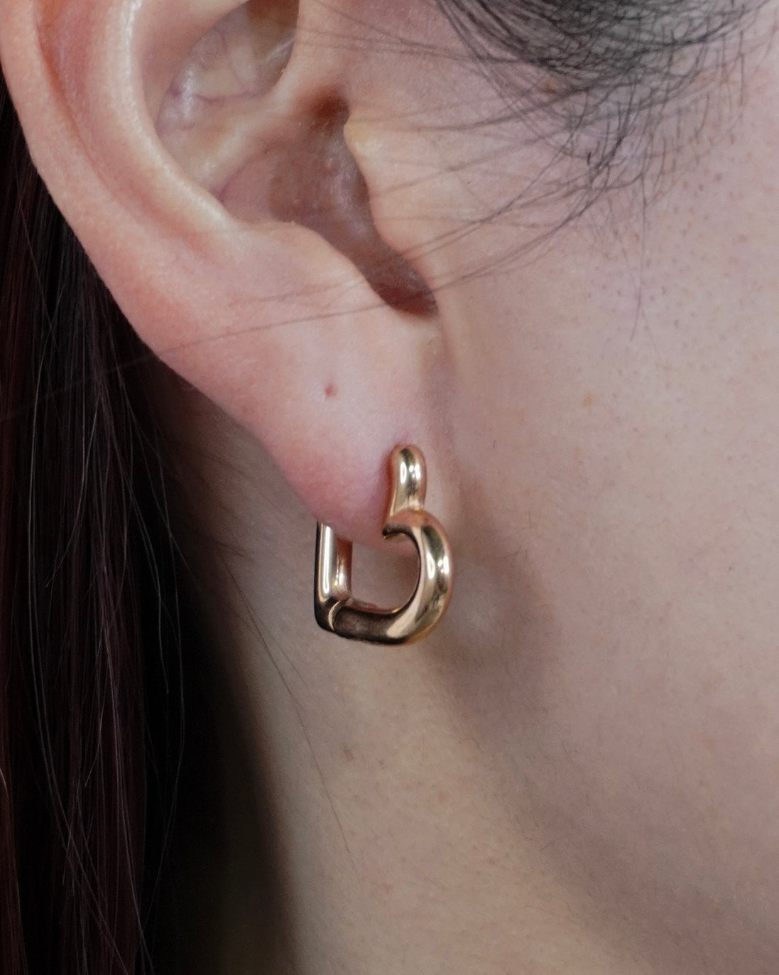 Modern Heart Hoop Pierce
