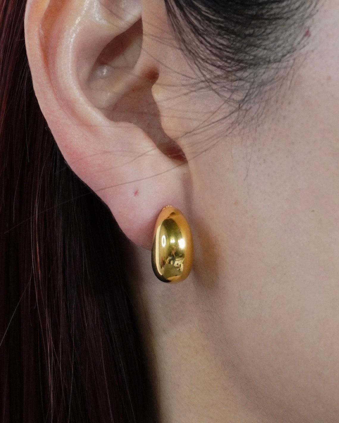 Egg Moon Earring