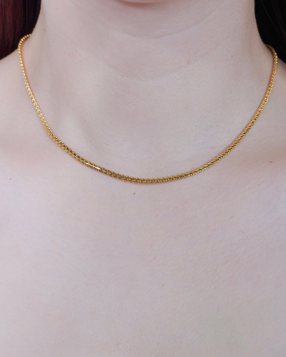 Rich Texture Chain Necklace
