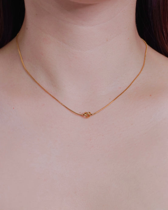 Knot Symbol Necklace