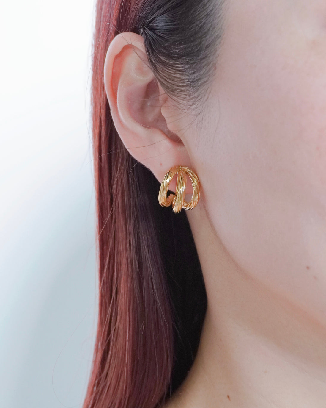 Flow Hoops Earring