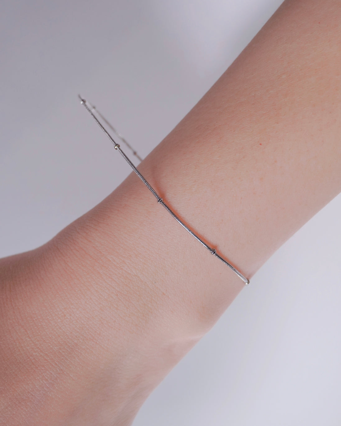Delicate Dot Chain Bracelet