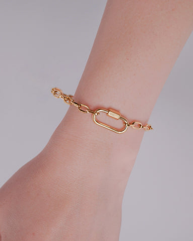 Chain Lock Bracelet