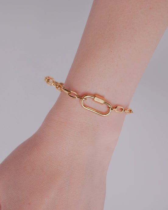 Chain Lock Bracelet