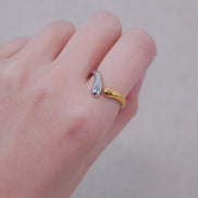 Melted Twin Ring
