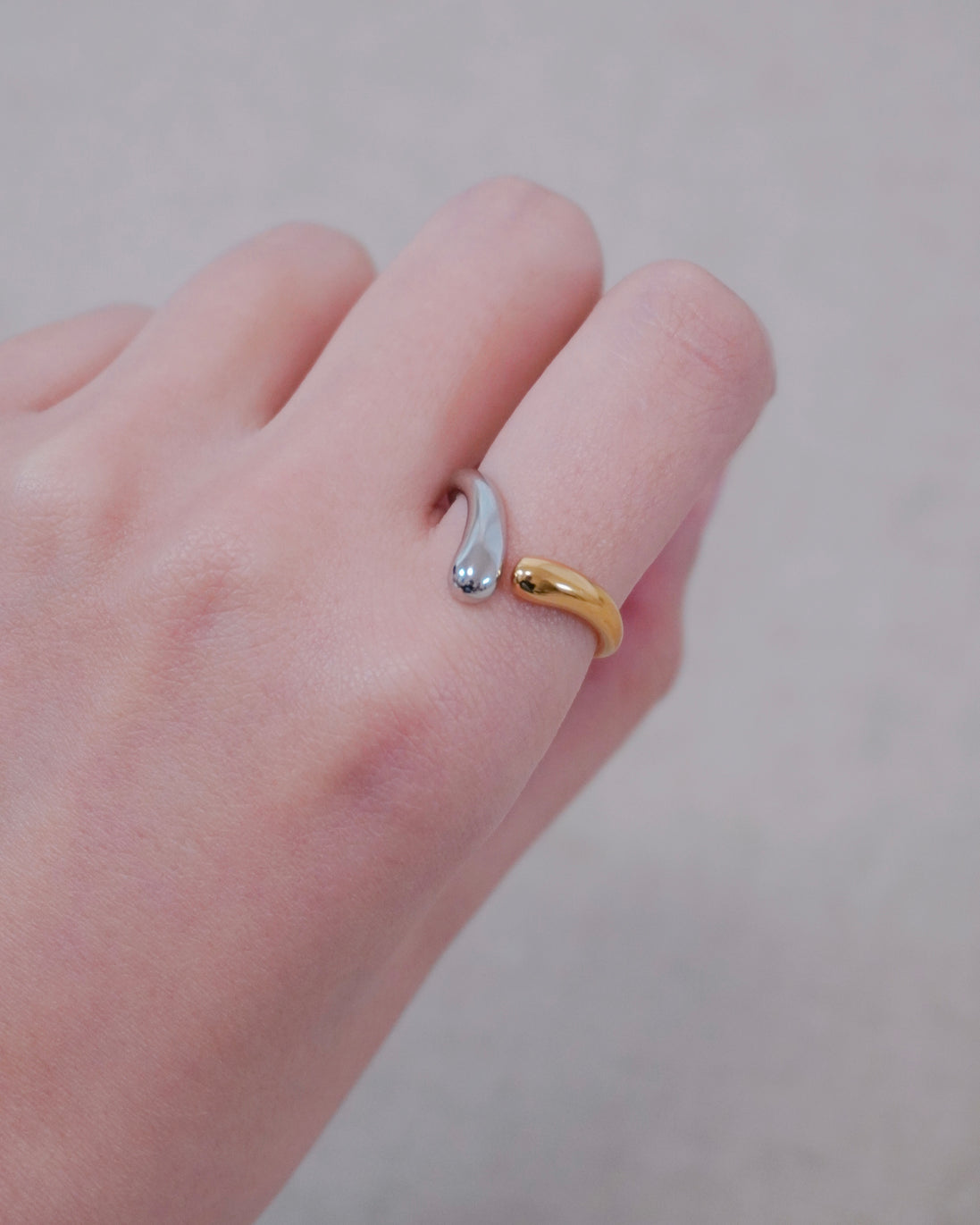 Melted Twin Ring