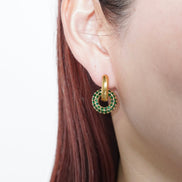 2way Pavé Hoop Pierce