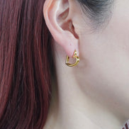 Petite Heart Hoop Pierce