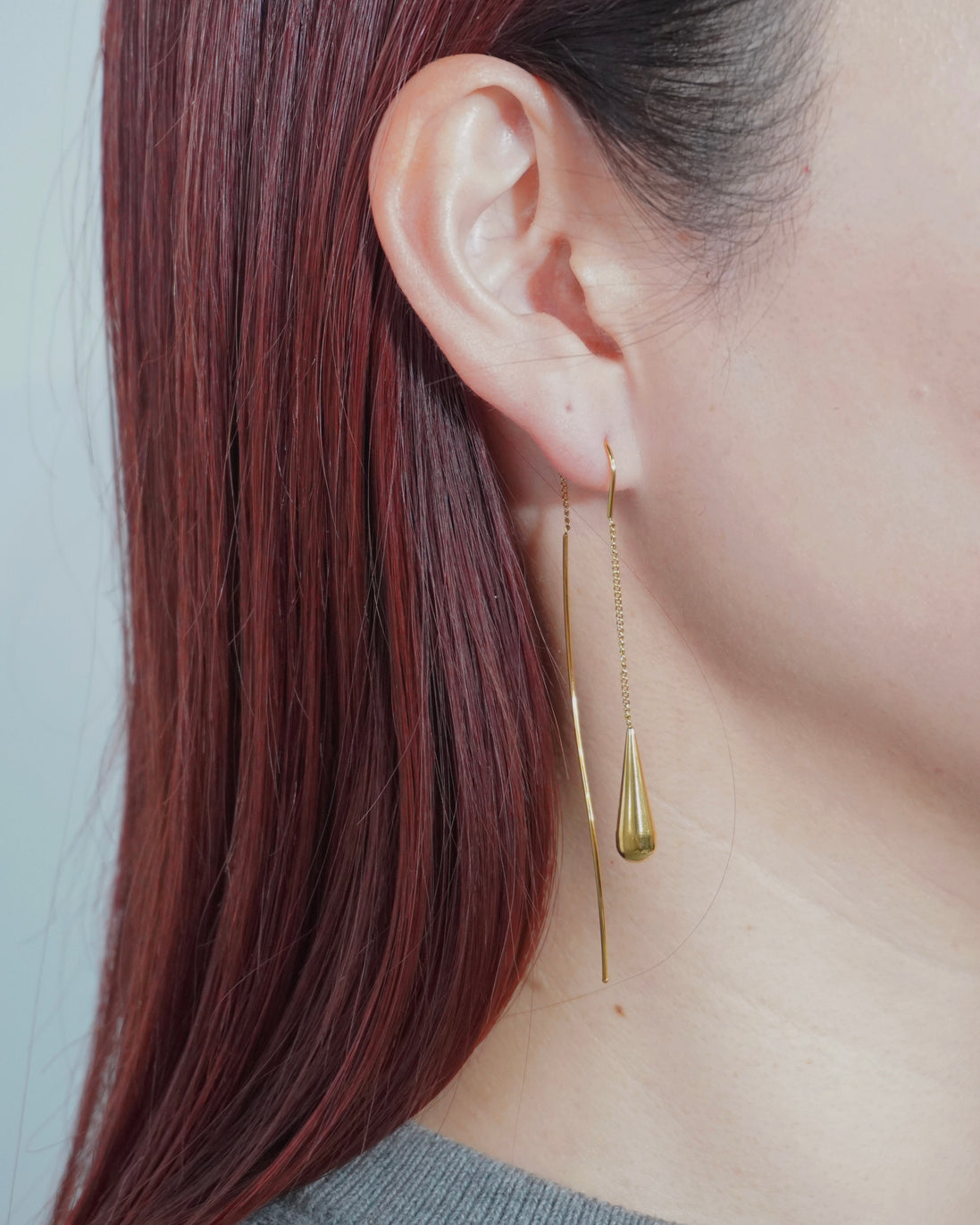 Linear Drip Charm Pierce