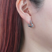 Modern Heart Hoop Pierce