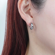 Mercury Loop Earring