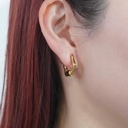 Liquid Drift Form Earring