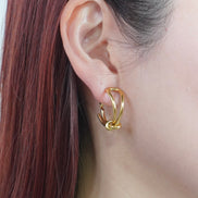 Cosmic Knot Earring