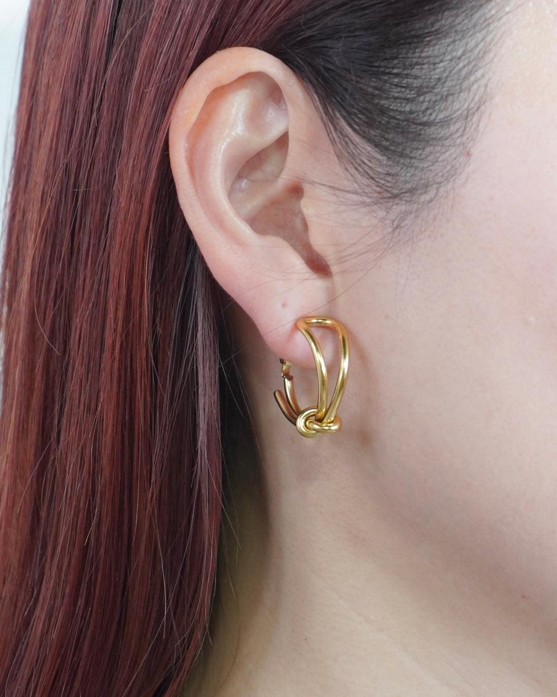 Cosmic Knot Earring
