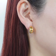 Egg Moon Earring